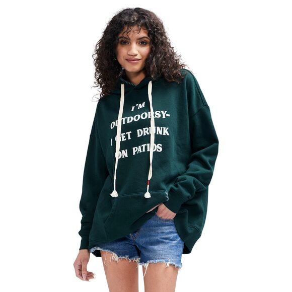 Wildfox Sweaters - Wildfox Outdoorsy Roadtrip Sweater Scarab SM